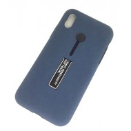 Capa Kickstand Matte Con Alza De Dedo Apple Iphone X (5.8) Azul